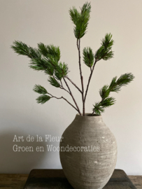 Kunst kerst tak pinus xl Groen 101 cm