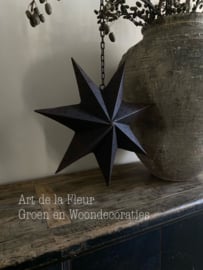 Ster hangend 40 cm met lange ketting en haak