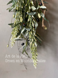 Toef met kunst Olijf | Eremurus | Pimpernel ong 75 cm