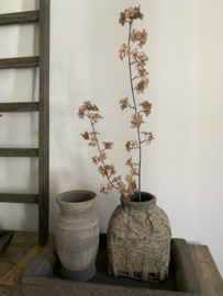 Blossom tak ingetogen bruin / taupe 112 cm