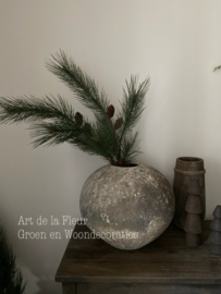 Pine spray grey / green 84 cm