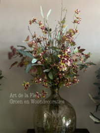 Kunst boeket Dancing Orchid excl vaas