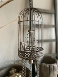 Vogelkooi met bellen 15 x 30 cm