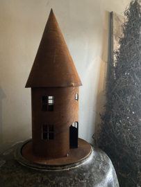 Vogelvoeder | decoratie huis van roest zwaar !  Maat M