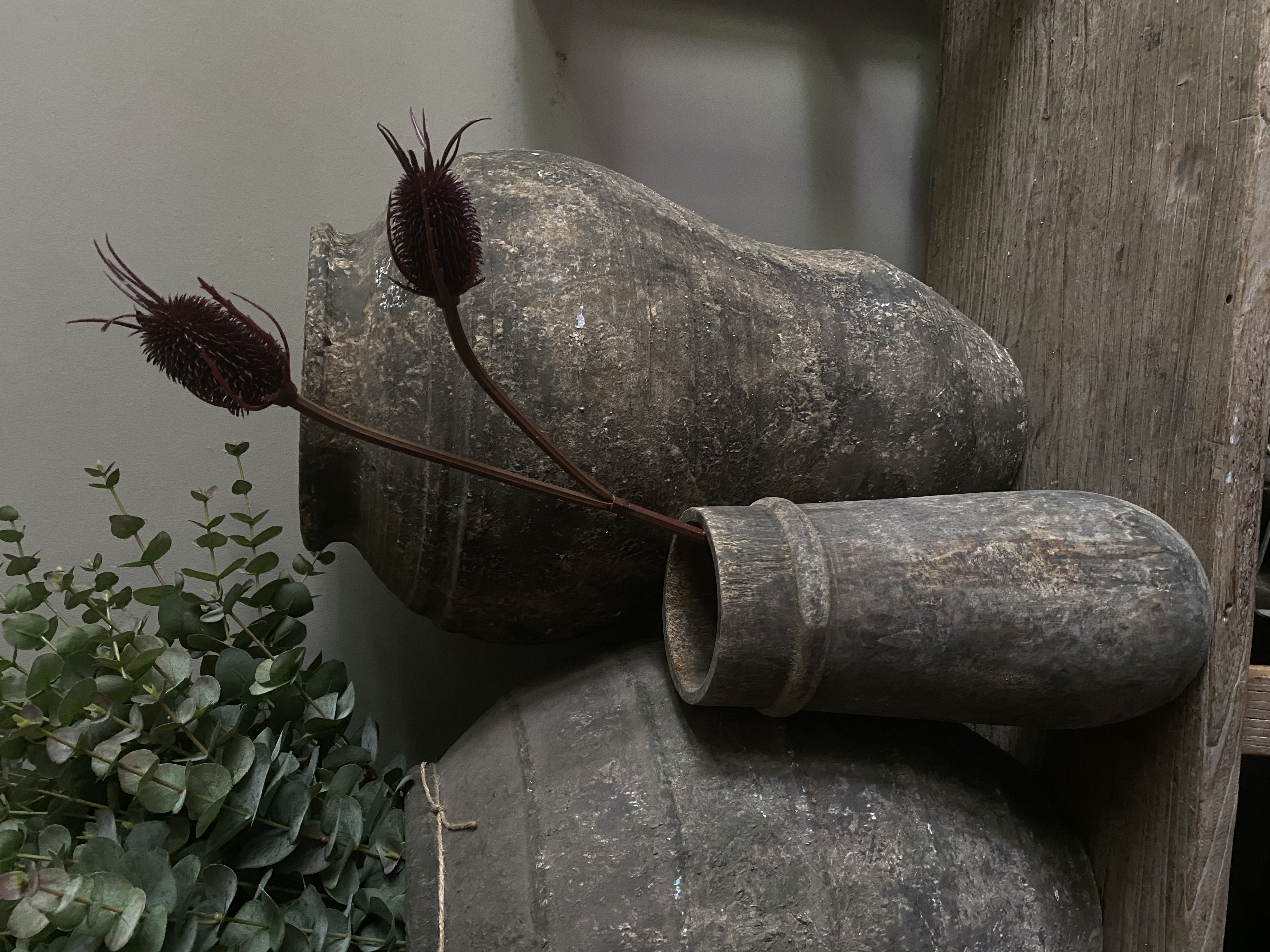 Kaardebol Burgundy 80 cm 2 knop