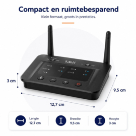 BT-B 03 High End - Strong Range Bluetooth zender en ontvanger