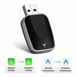 Bluetoolz® Draadloze Bluetooth CarPlay adapter