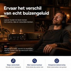Bluetoolz® BT-05 High End Buizen voorversterker met Bluetooth