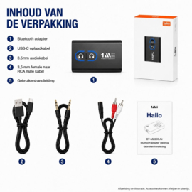 Bluetoolz® BT-ML300 Air CE Bluetooth vliegtuig adapter