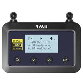 High End Bluetooth 5.0 aptX zender ontvanger | BT-B03 Pro+