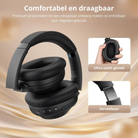 BT-E Y7Pro – Hi-Res audio koptelefoon met Noise Cancelling zwart