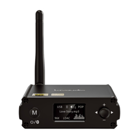 Bluetoolz® BT-DS 220  Zwart – HiFi DAC Bluetooth audio ontvanger