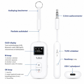 Bluetoolz® SafeFly Pro  Bluetooth adapter vliegtuig