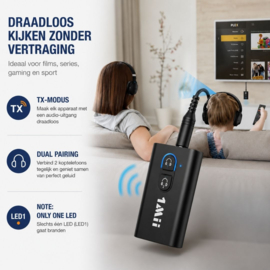 Bluetoolz® BT-ML300 Air CE Bluetooth vliegtuig adapter