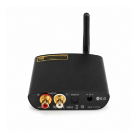 Bluetoolz®  BT-DS 200 Pro Zwart - HiFi Bluetooth ontvanger