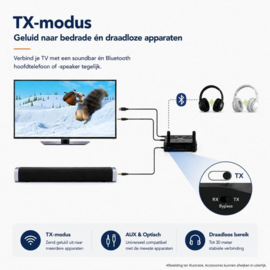 BT-B 310 Pro High End Bluetooth zender ontvanger