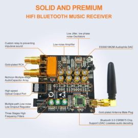 BT-DS 200 Pro: HiFi Bluetooth receiver