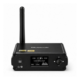 Bluetoolz® BT-DS 220  Zwart – HiFi DAC Bluetooth audio ontvanger