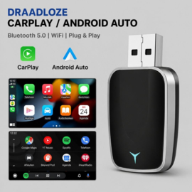 Bluetoolz® Draadloze Bluetooth CarPlay adapter