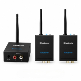 Bluetoolz®  BT-RT 5066 - 2.4 GHz zender met 2 ontvangers