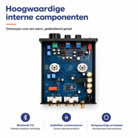 Bluetoolz® BT-05 High End Buizen voorversterker met Bluetooth