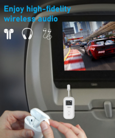 Travel Dual Pro+ Bluetooth 5.2  zender en ontvanger