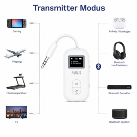 Bluetoolz® Travel Dual Bluetooth 5.3 transmitter