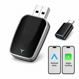 Bluetoolz® Draadloze Bluetooth CarPlay adapter
