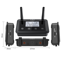 NIEUW! BT-B03+ | Multifunctionele Bluetooth zender – ontvanger