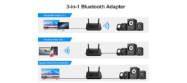 NIEUW! BT-B03 Pro | Audiofiele Bluetooth 5.0 zender ontvanger
