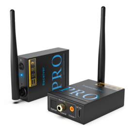 Bluetoolz®  BT-RT 5066 Pro - 2.4 GHz zender ontvanger Zwart