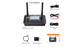 NIEUW! BT-B03 Pro+ | Audiofiele Bluetooth 5.0 zender ontvanger
