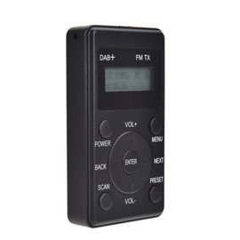 Bluetoolz® BT-C9100 CE – Compacte DAB+ radio Zwart