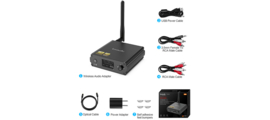 Bluetoolz® BT-DS 220  Zwart – HiFi DAC Bluetooth audio ontvanger