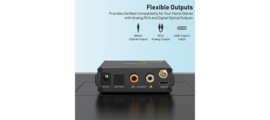 Bluetoolz® BT-DS 220  Zwart – HiFi DAC Bluetooth audio ontvanger