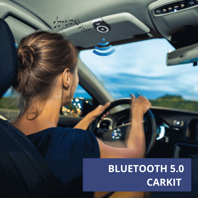 button naar Bluetooth 5.0 carkit