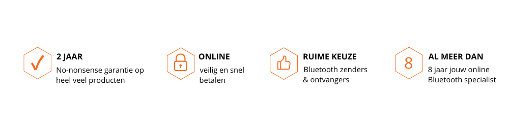 Al meer dan 8 jaar jouw online Bluetooth specialist