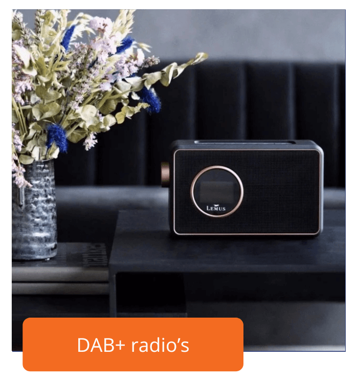 Button-DAB+ radio's