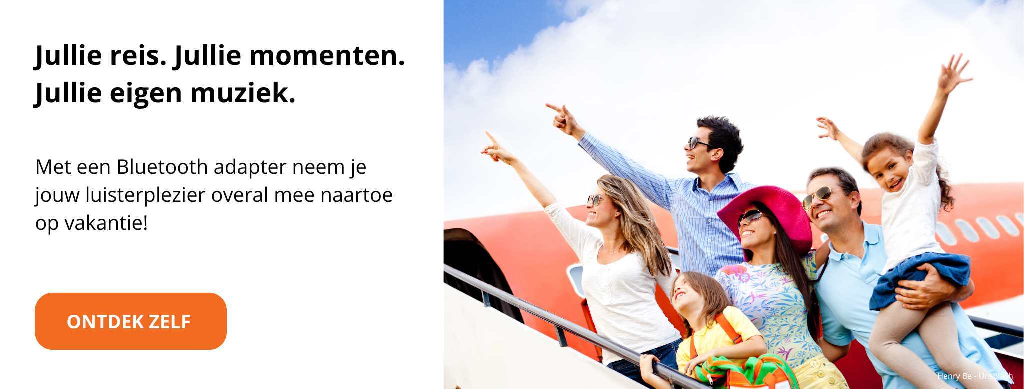 Bluetooth adapter zomervakantie