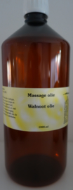 Walnoot massage      olie 1000 ml met pompje
