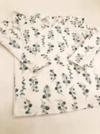 Longsleeve ruffle eucalyptus