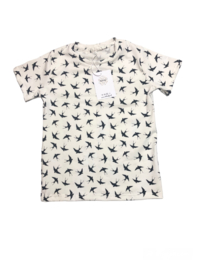 Shirt vogels (maat 116)