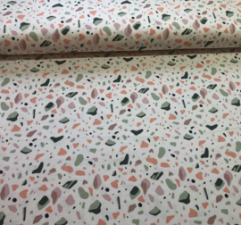 Legging pebbles white