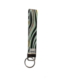 Sleutelhanger zebra mint