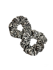 Scrunchie zebra Maat M