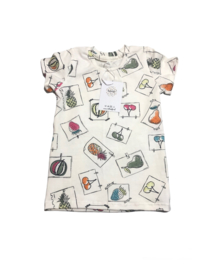 Shirt fruit  (maat 104)