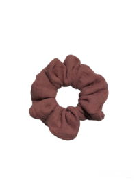 Scrunchie hydrofiel oud roze Maat M