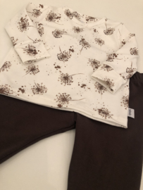 Longsleeve Ruffle bruin