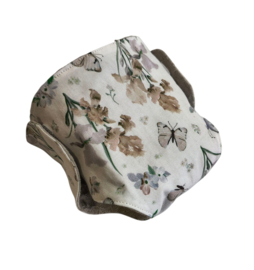 Poppenluier vlinder/ taupe