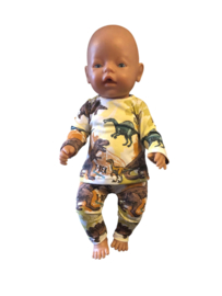Poppensetje dino voor babyborn